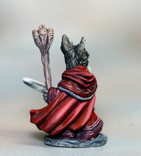 Dark Sword DSM-8162 Gabby Schnauzer Wizard with Staff & Sword (Critter Kingdoms)