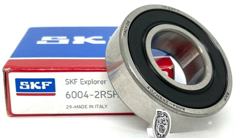 SKF 6004 2RSH C3 DEEP GROOVE BALL BEARING, RUBBER SEALED 20x42x12mm
