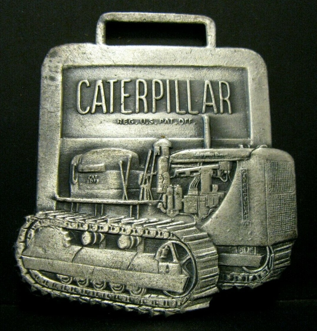 Caterpillar Cat D7 Crawler Tractor CLEVELAND BROTHERS EQUIPMENT Watch Fob Leaven