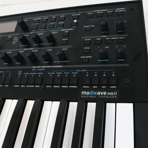 Korg Modwave mkII mk2 Wavetable Synthesizer 37-keys Synthesis Test Completed