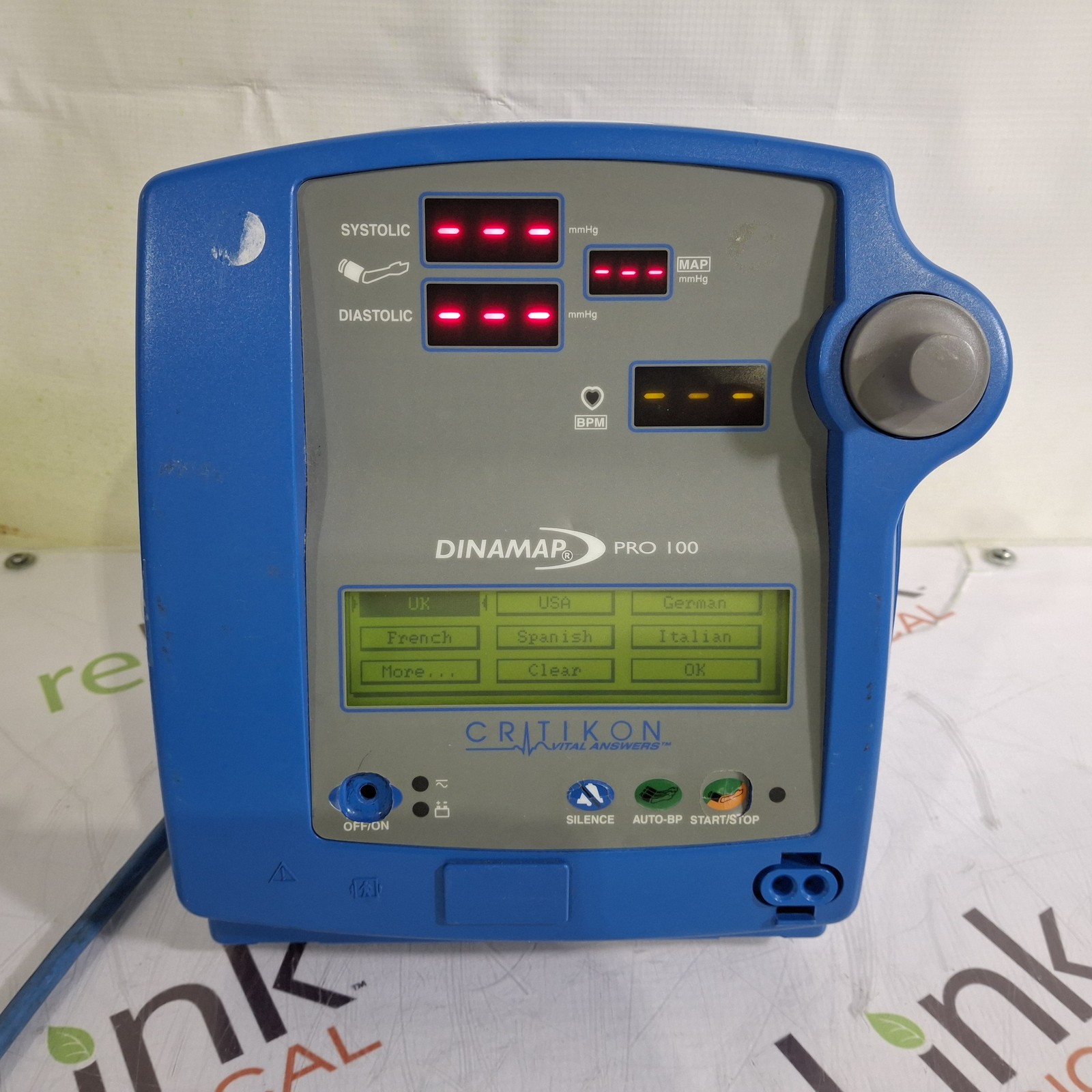 GE Healthcare Dinamap Pro 100 Vital Signs Monitor