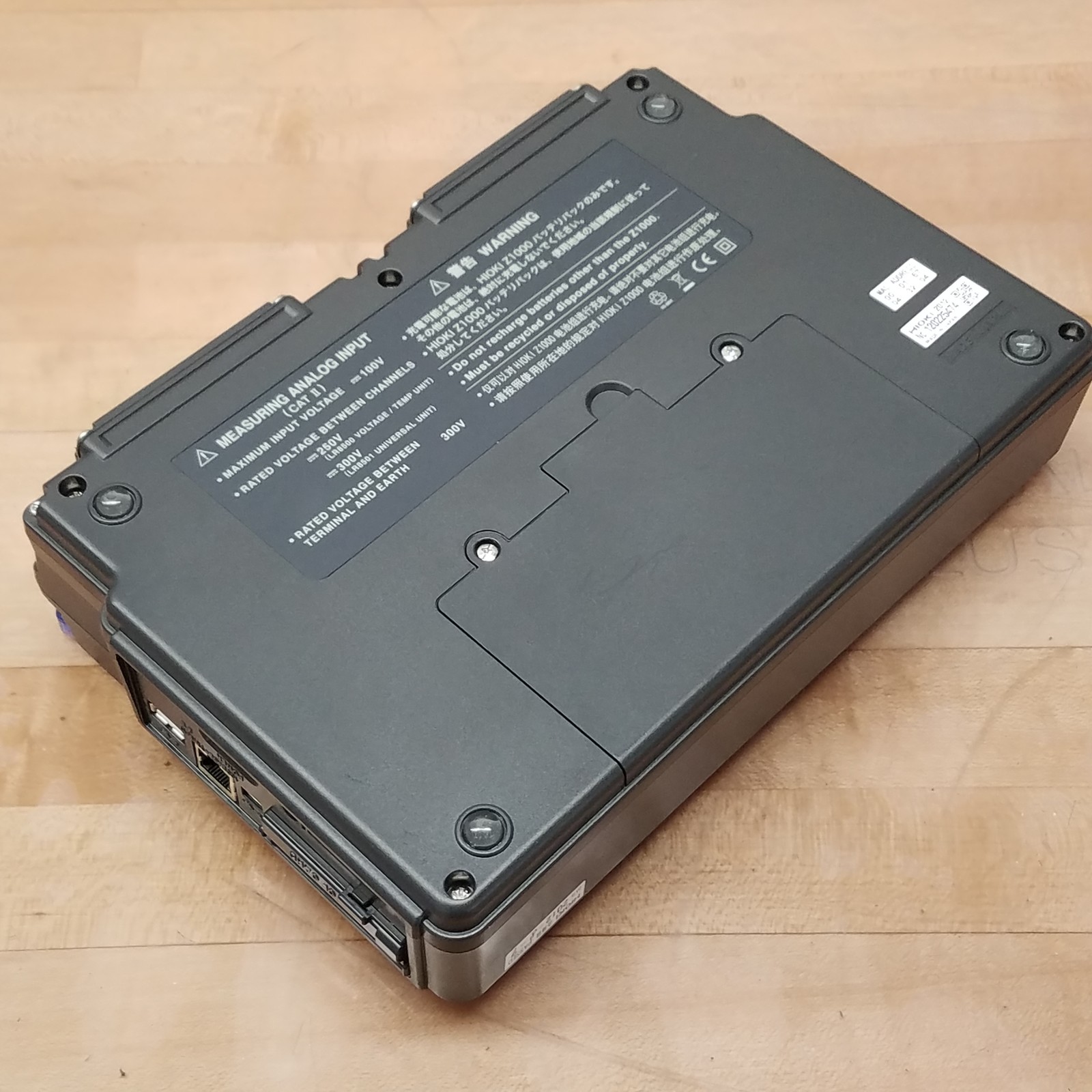 Hioki LR8401-20 Memory HiLogger w/ CD, LR8501 Universal Unit, Max Input 100V