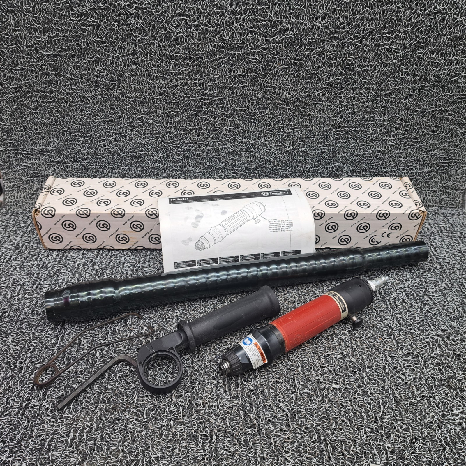 Desoutter SD35-AB2200-R4Q Inline Pneumatic Screwdriver 2200/min SD35-AB-R4Q
