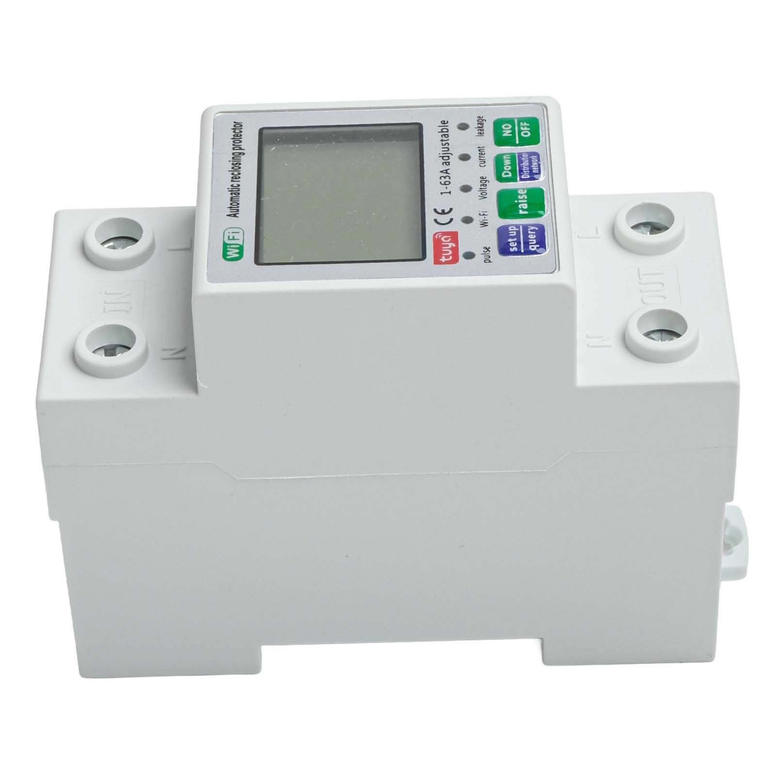 For Tuya Smart for reset Protector Switch for current Breaker Meter AC80-300V