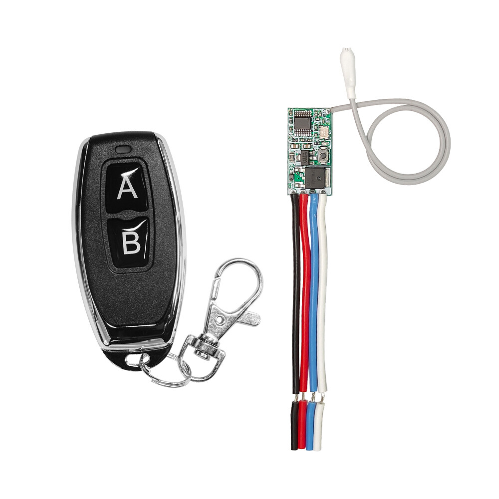 DC3.6V 5V 9V 12V 24V Mini Relay Switch Micro Receiver with AB RF Remote Control
