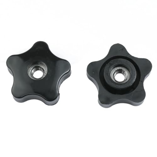 T-Track Knob Five-Star Thru Knob 5/16”-18 Thru Knob Star Knobs Threaded Knobs
