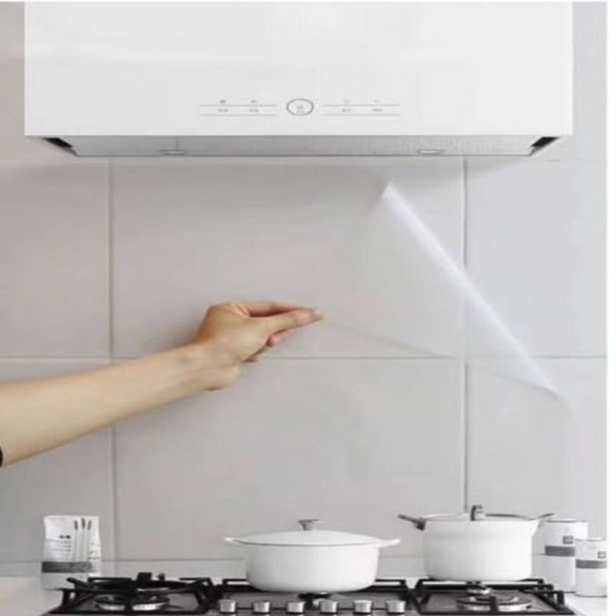1Roll Oil Proof Kitchen Sticker Home Durable Multipurpose