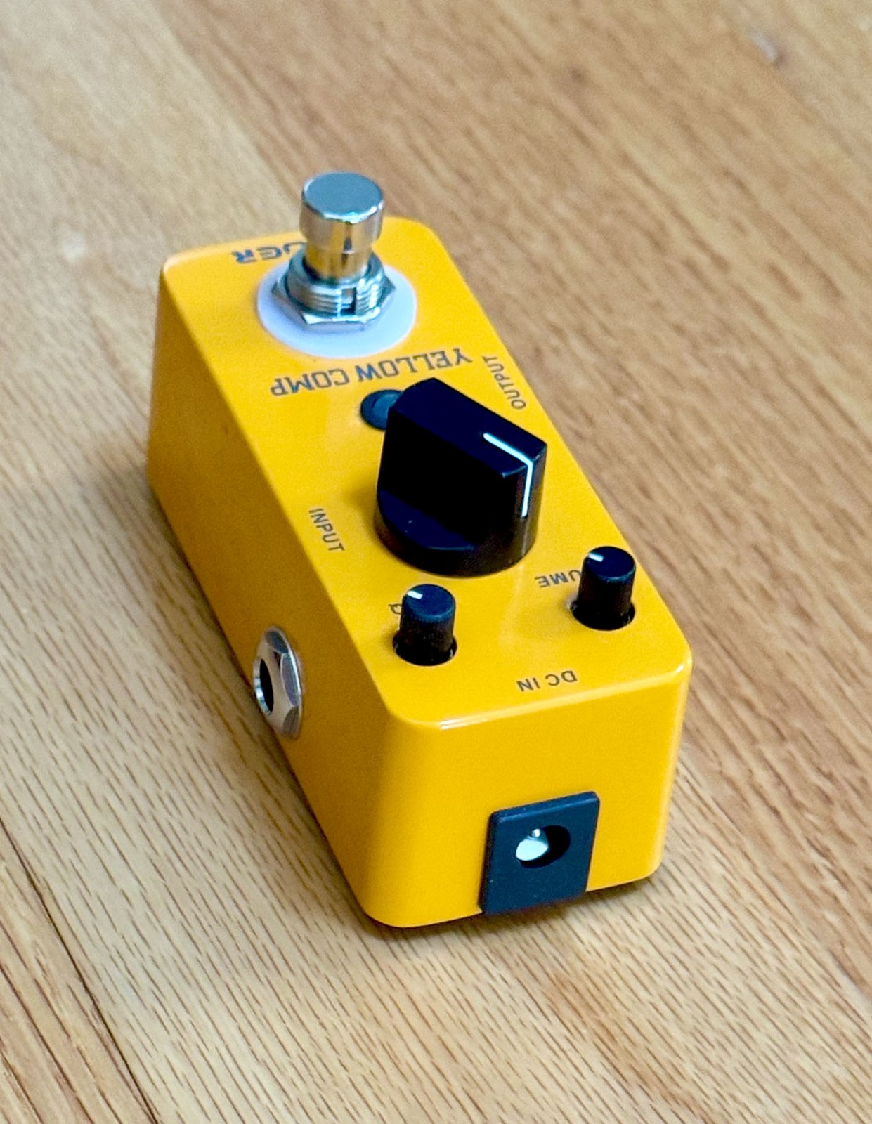 MOOER Yellow Comp Optical Compressor Pedal Micro Series Guitar Effects