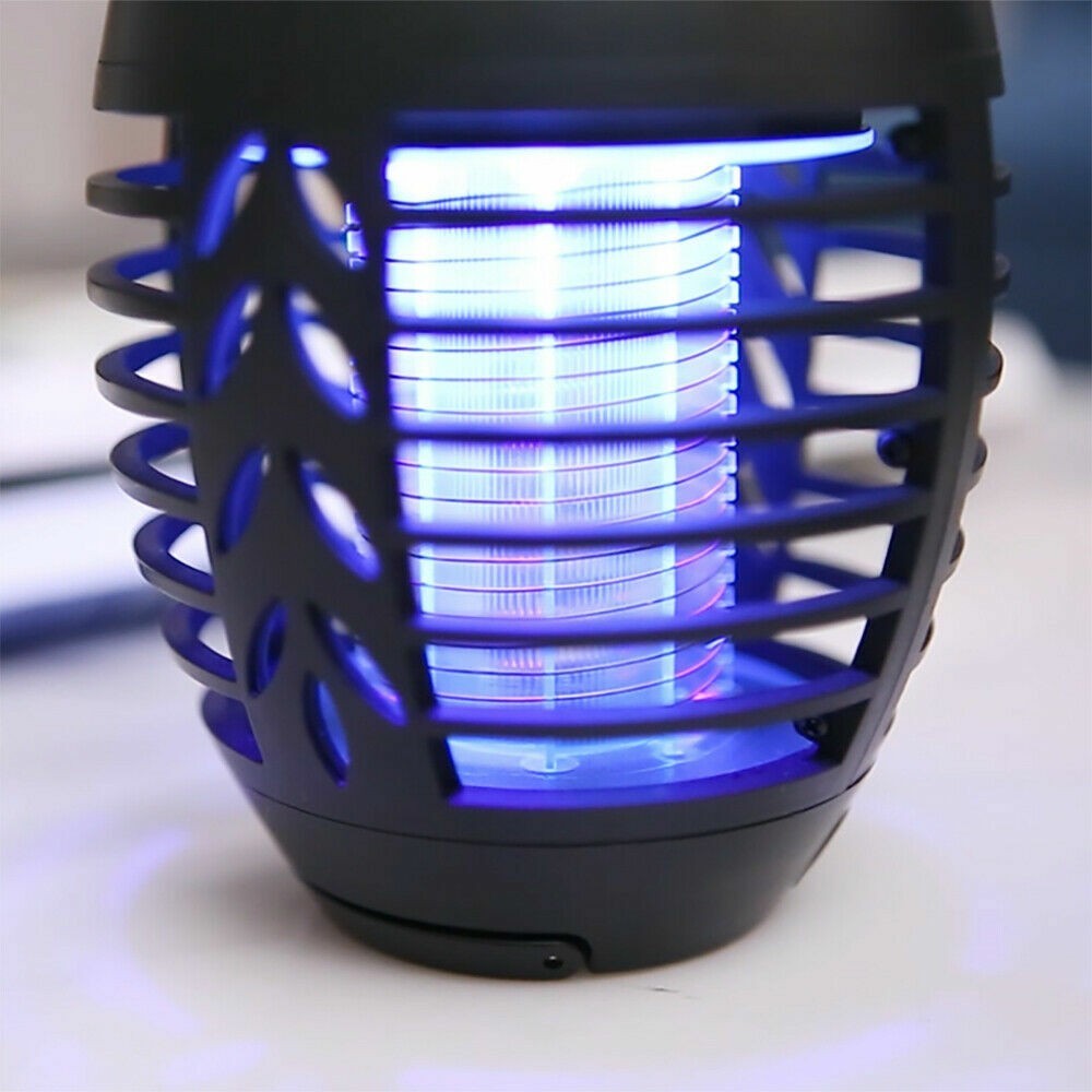 2PACK Electric Mosquito Insect Fly Bug Zapper Killer LED Light Trap Control Lamp