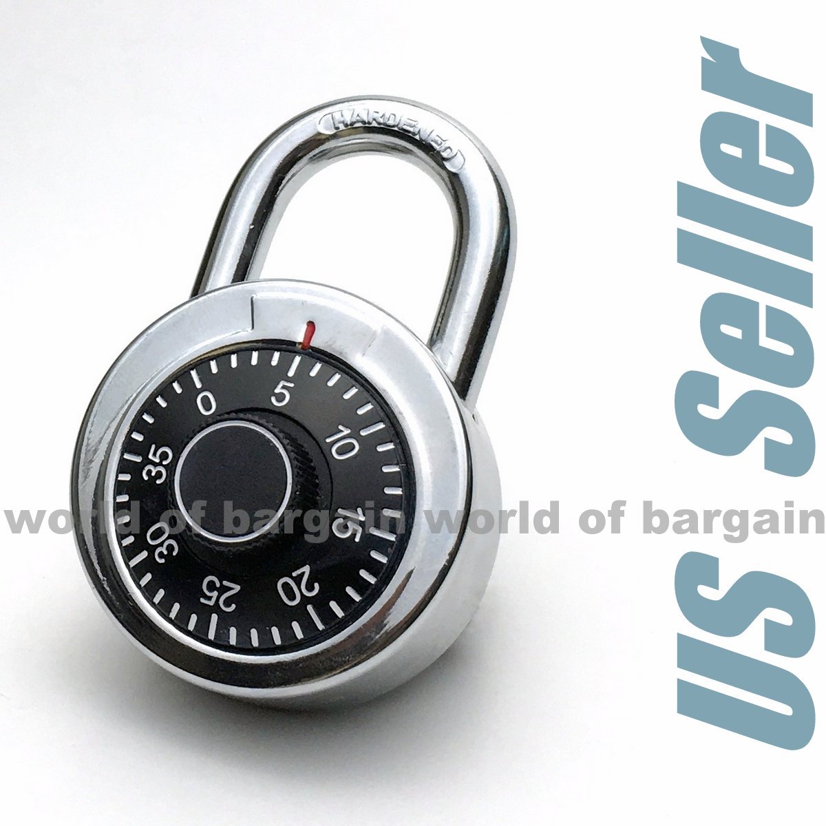 Combination PADLOCK School Locker Keyless Lock Code Number Dial Gym Bike T051