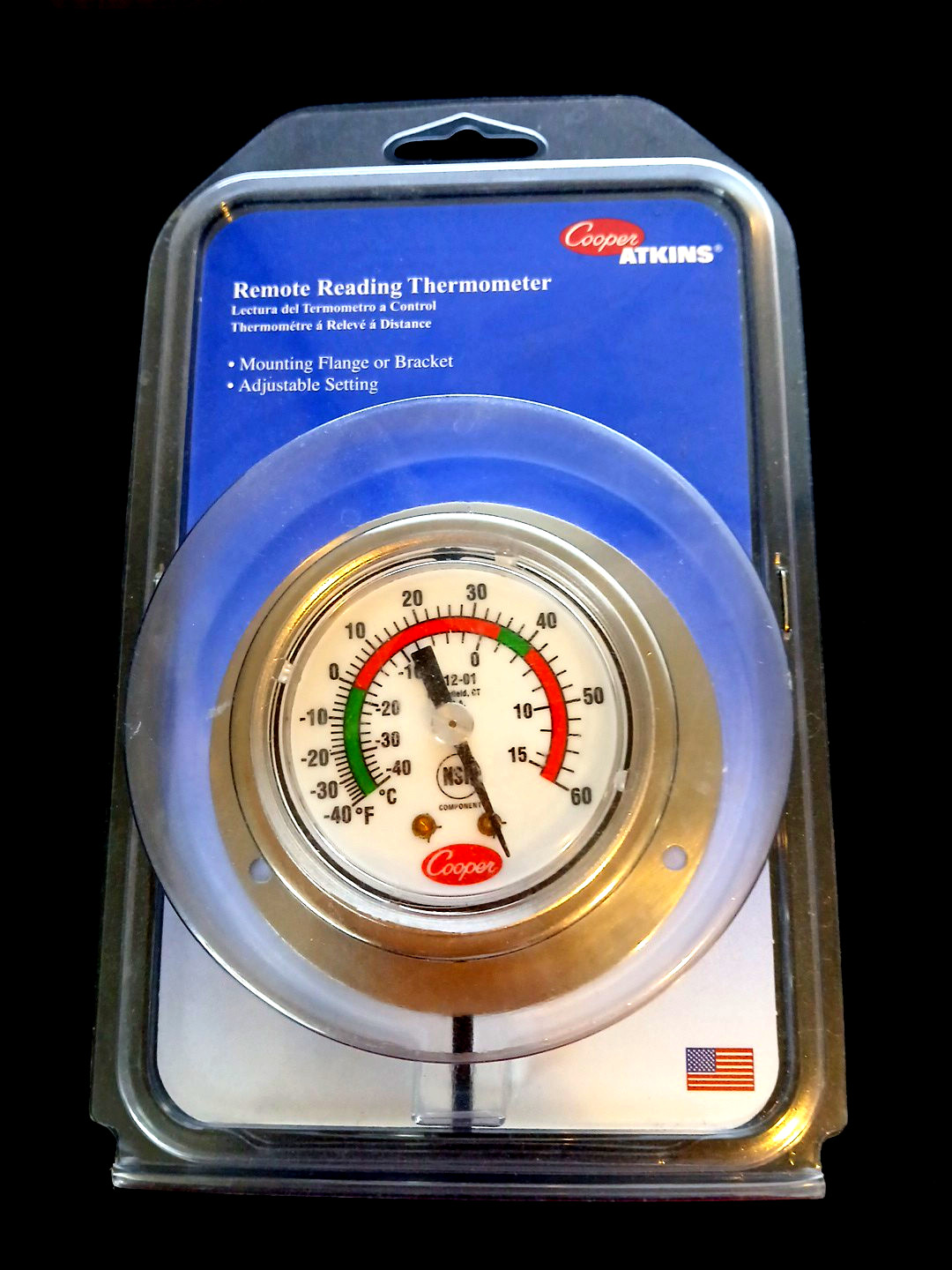 Cooper-Atkins 6812-01-3 Vapor Tension Panel Thermometer
