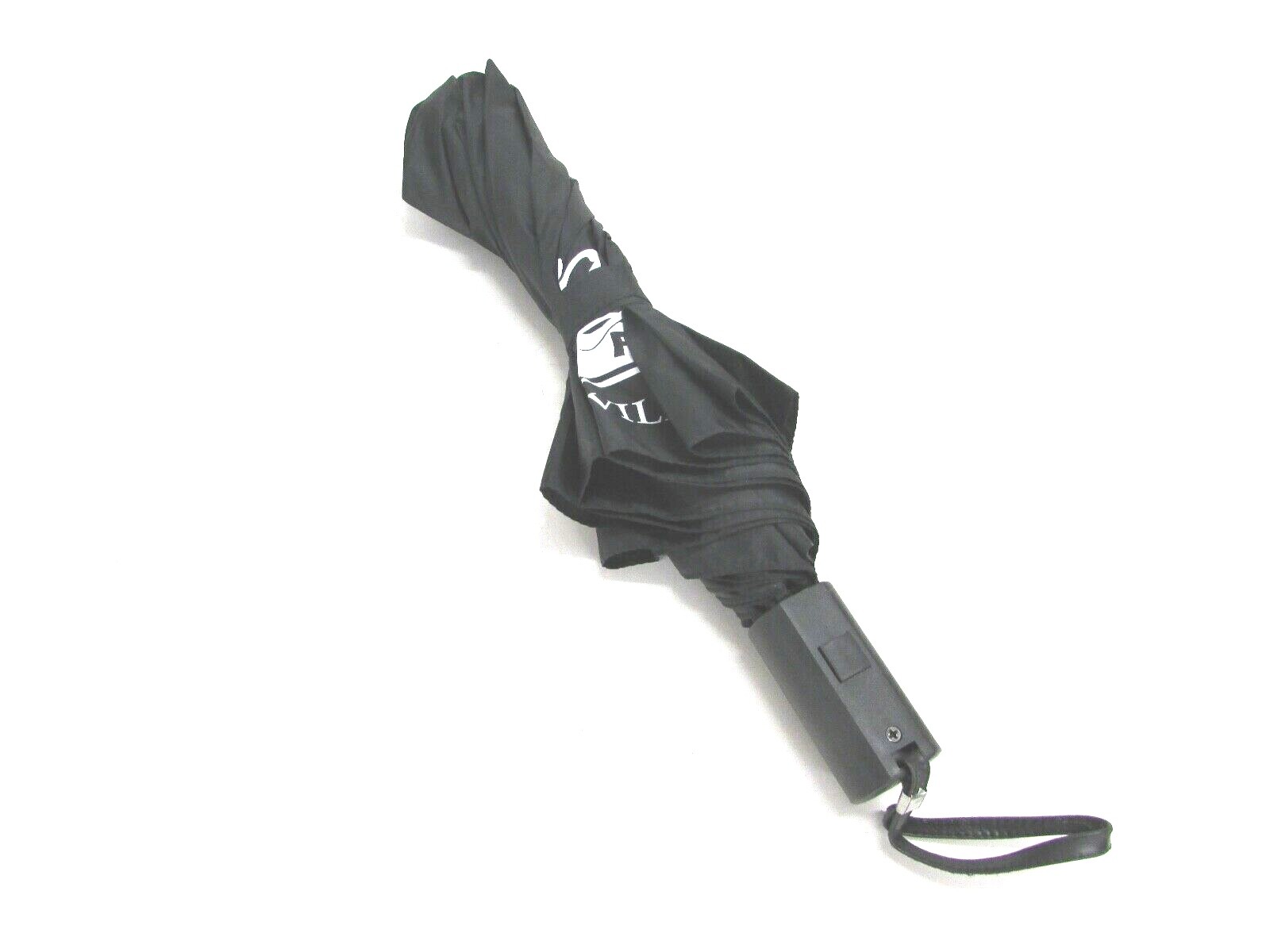 HAAS JORDAN 42" BLACK PERSONAL FOLDING UMBRELLA, #2900