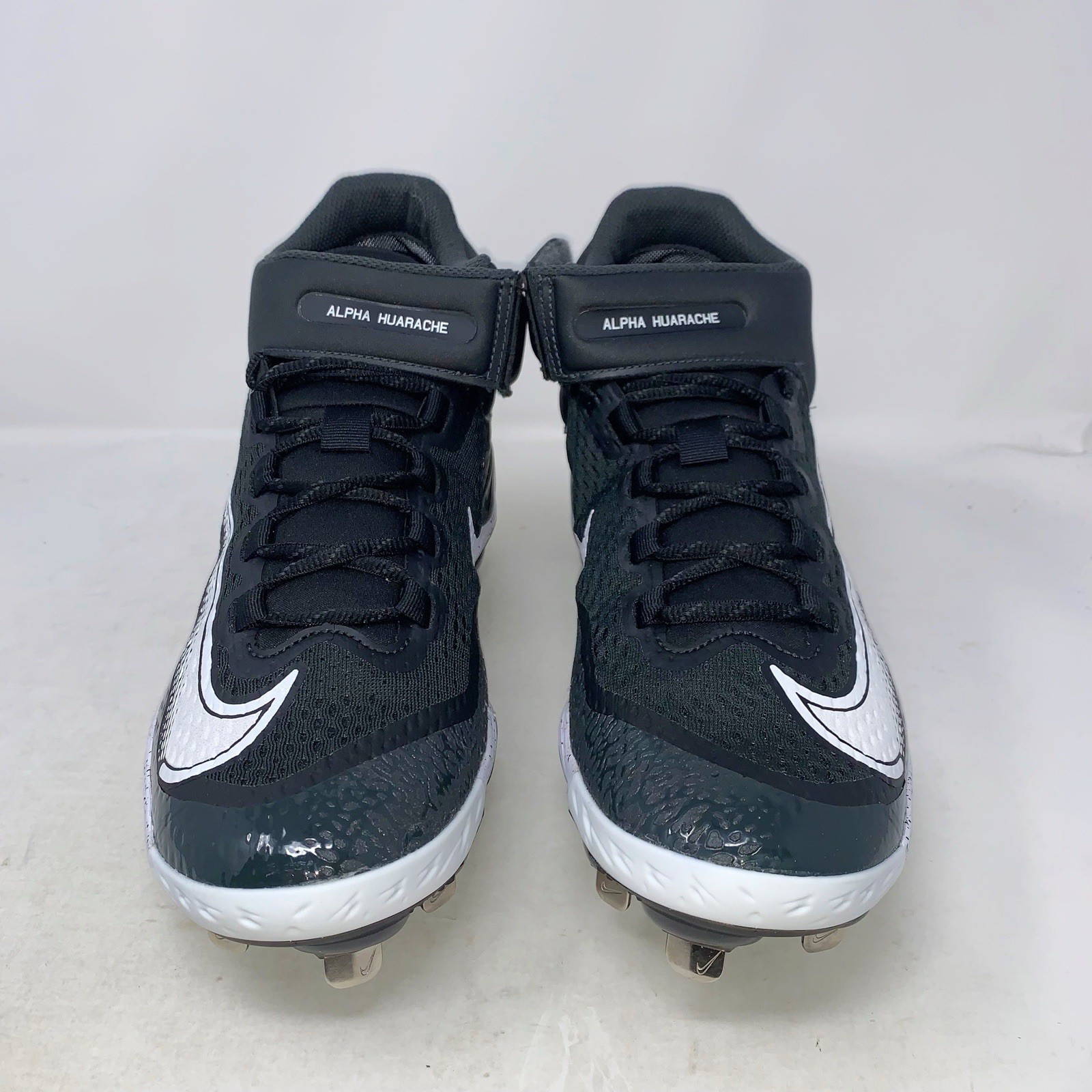 Nike Alpha Huarache Elite 4 Mid Black Baseball Cleats, Size 11 BNIB DJ6520-003