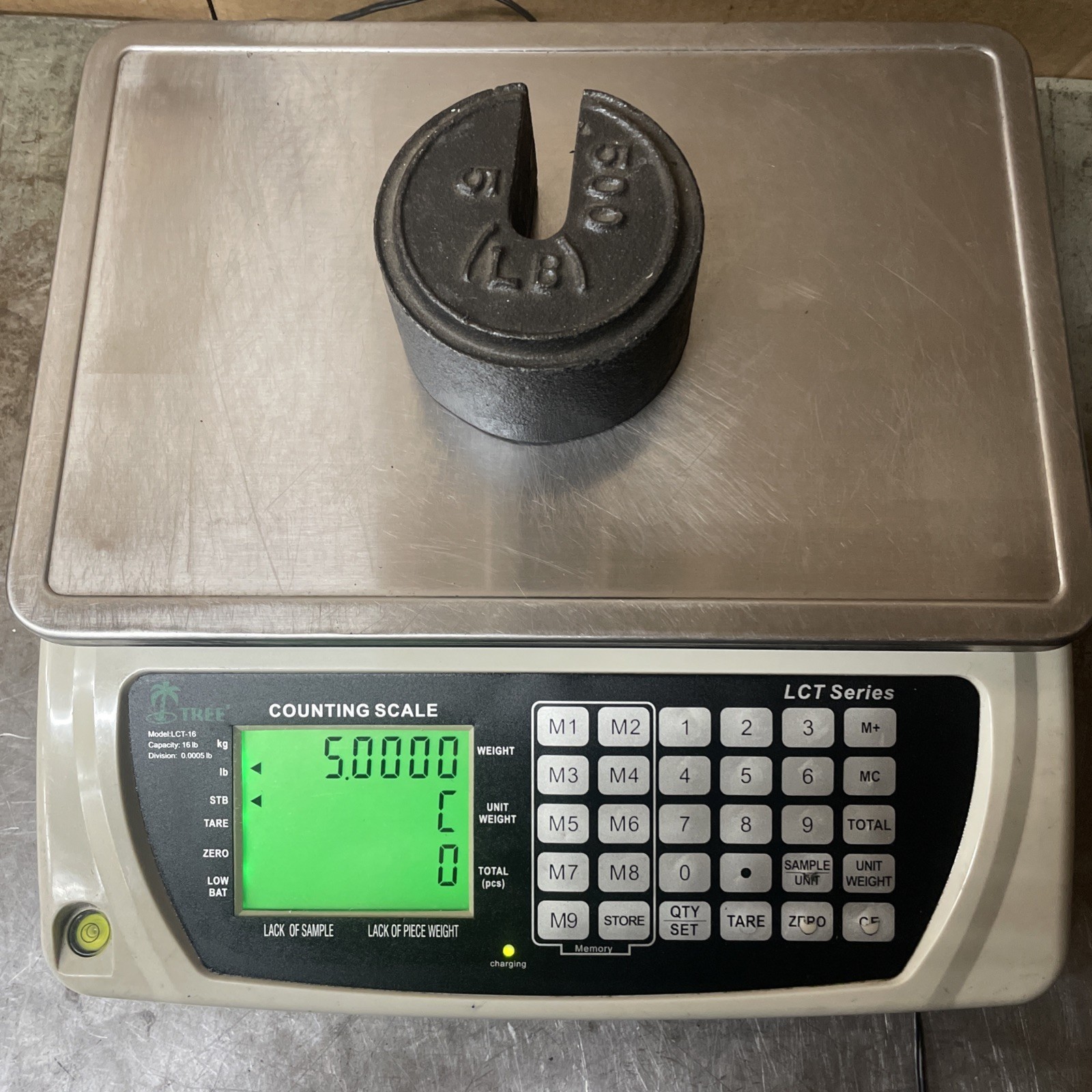 Tree Precision Counting Scale Model LCT-16 16lb Capacity