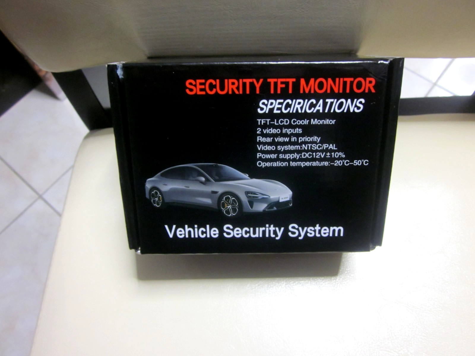 Vehicle Security System 4.3 inch Car Rearview LCD Monitor - RD3