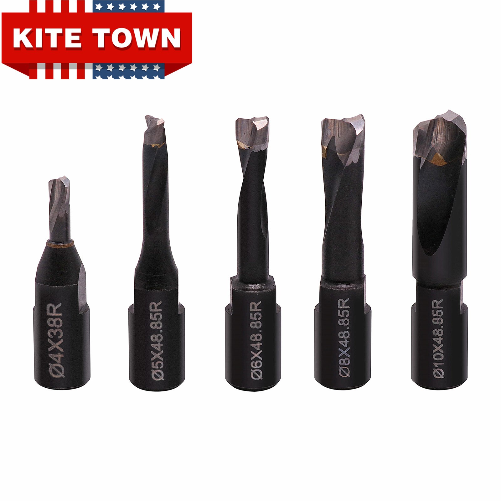 Solid Carbide Bits 4mm,5mm,6mm,8mm,10mm Fit for Domino Jointing Machines Cutter