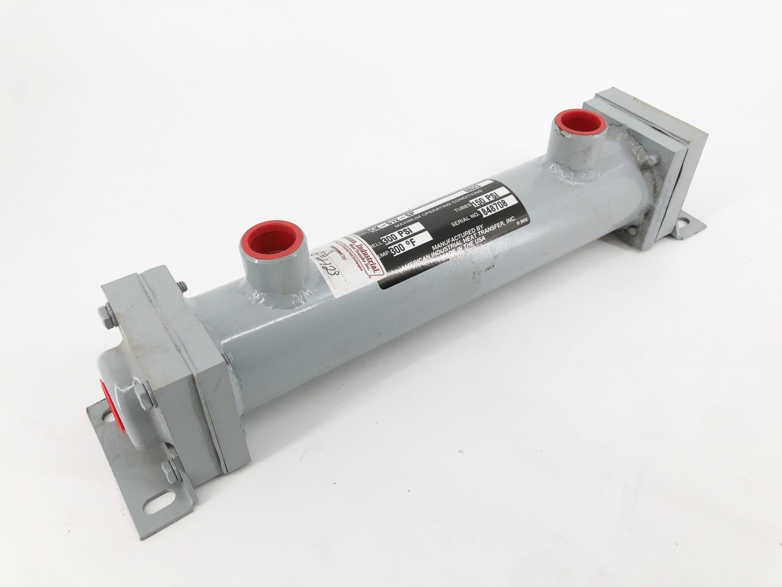New American Industrial CK-512-SP Heat Exchanger 300psi 0823