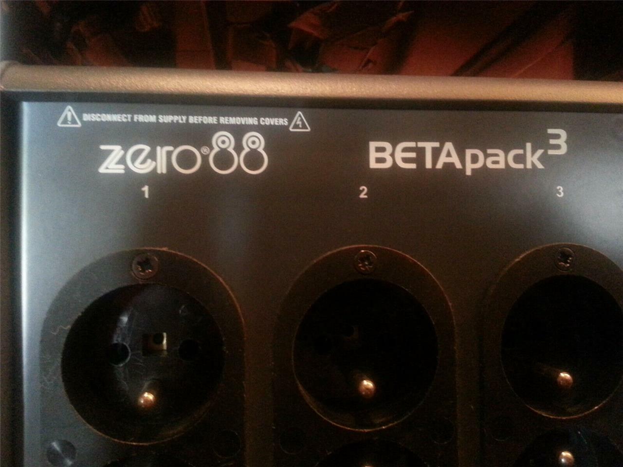 Zero 88 Betapack 3 Portable Dimmers