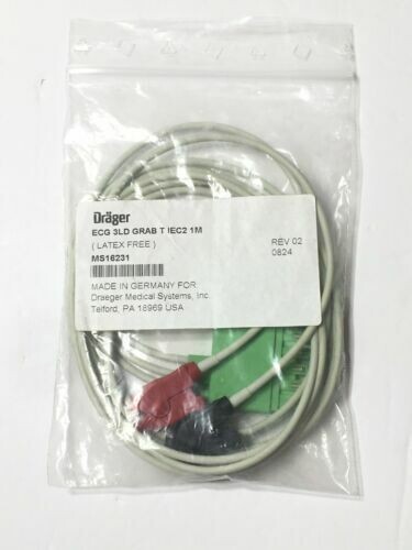 DRAEGER ECG 3LD-GRAB IEC2