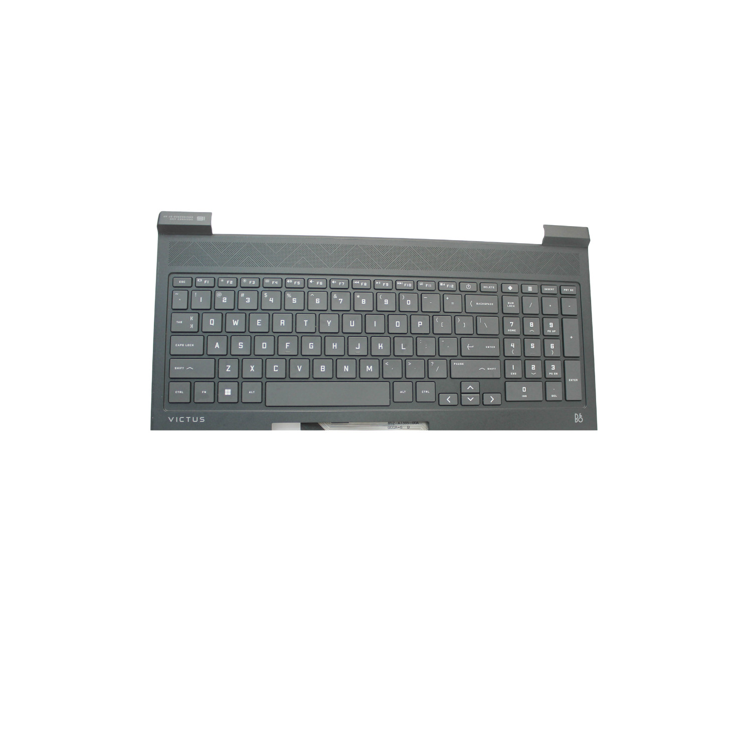 N42472-001-B HP Victus 16-R0073CL Palmrest w/KB RGB US GRADE B