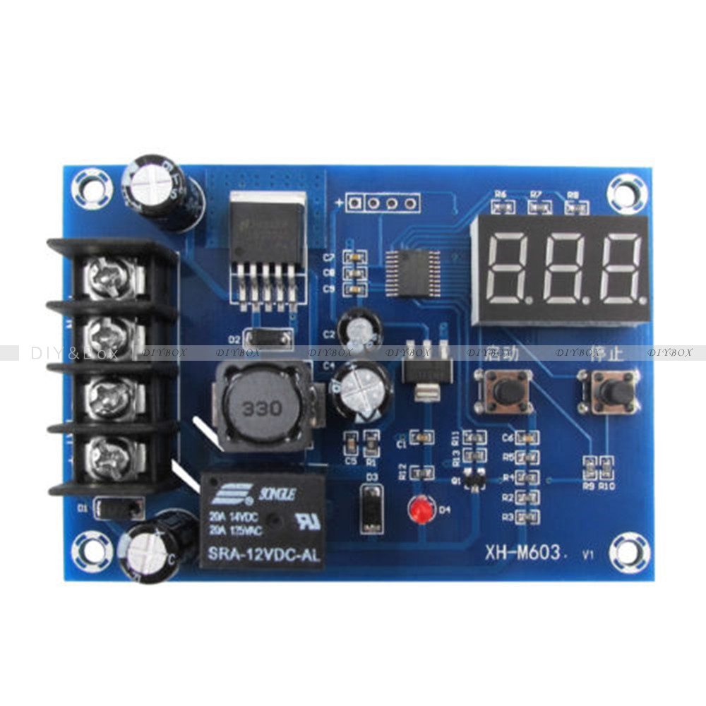 12V/24V 6-60V Battery Charging Control Board Charger Power Supply Switch Module