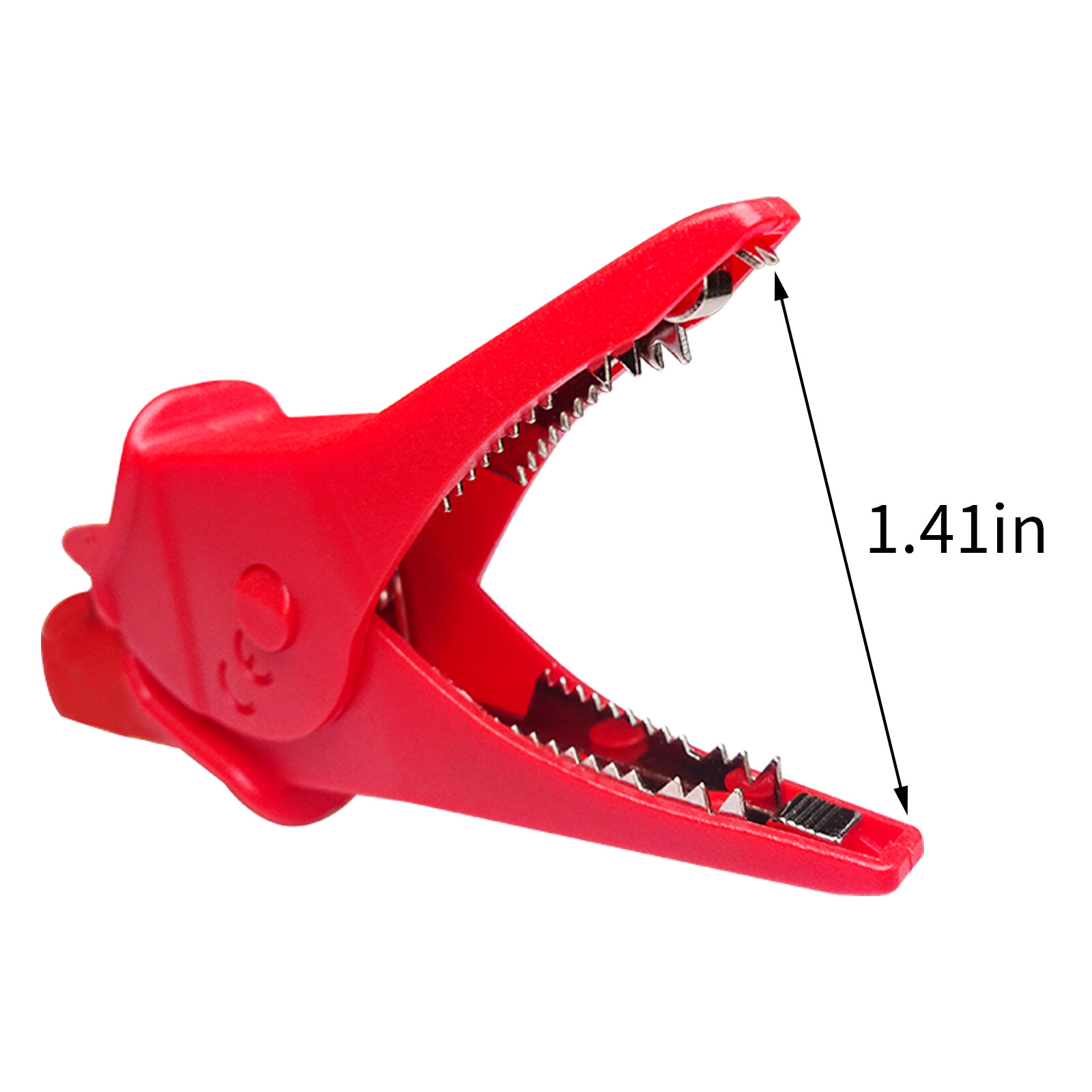 Heavy Duty Alligator Clip Full Insulated Safe Crocodile Clip 4mm Banana Socket