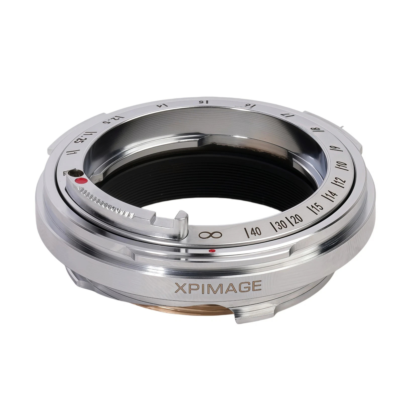 XPIMAGE Contax RF-M Lens Adapter For Nikon S Mount Lens to Leica M M6 M9 Camera