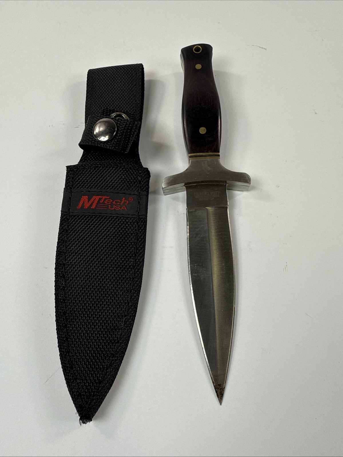MTecH USA Dagger Knife MT-20-03 and Sheath