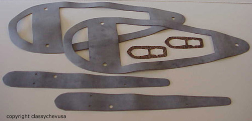 1941 Chevy GMC TRUCK head light & park light gasket Kit 6pc USA made quality