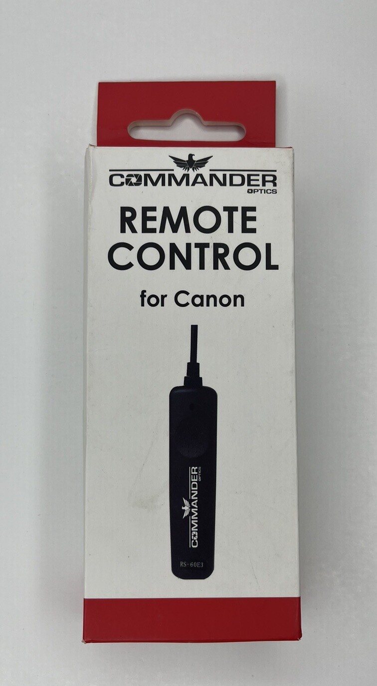 Commander Remote Control For Canon Camera | RS-60E3 - NOB