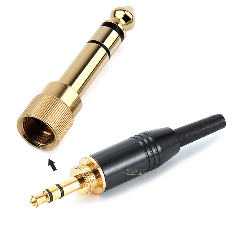 Sony Plug Connector Compatible Replacement 3.5mm Stereo Screw Locking Jack Plug