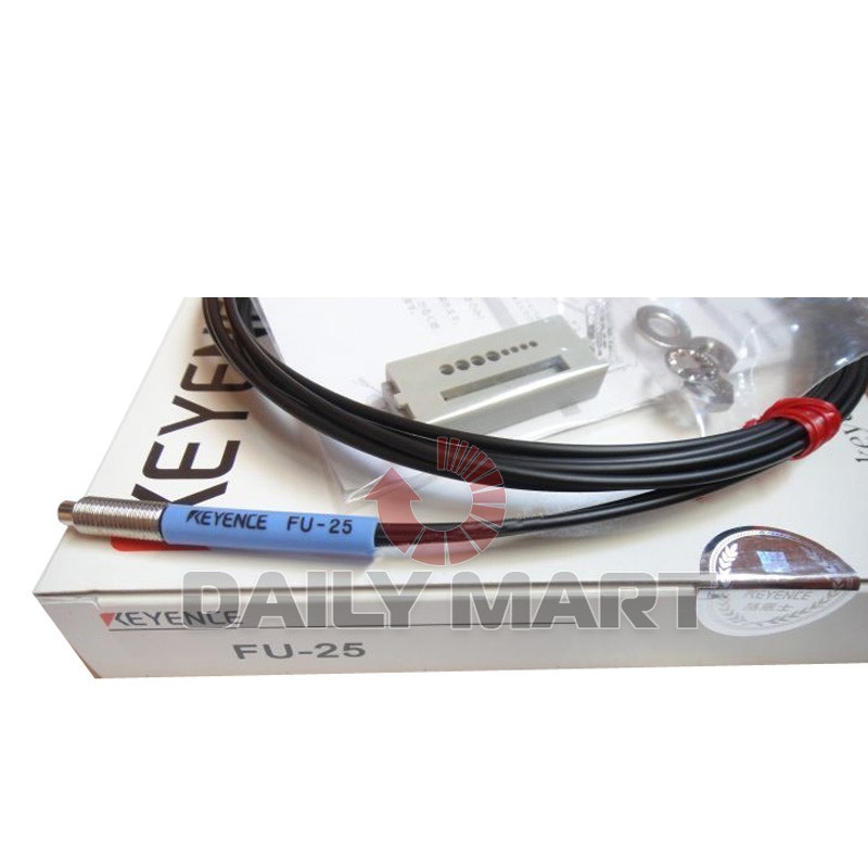 KEYENCE Digital Fiber Optic Sensor FU-25 FU25 New in Box NIB Free Ship