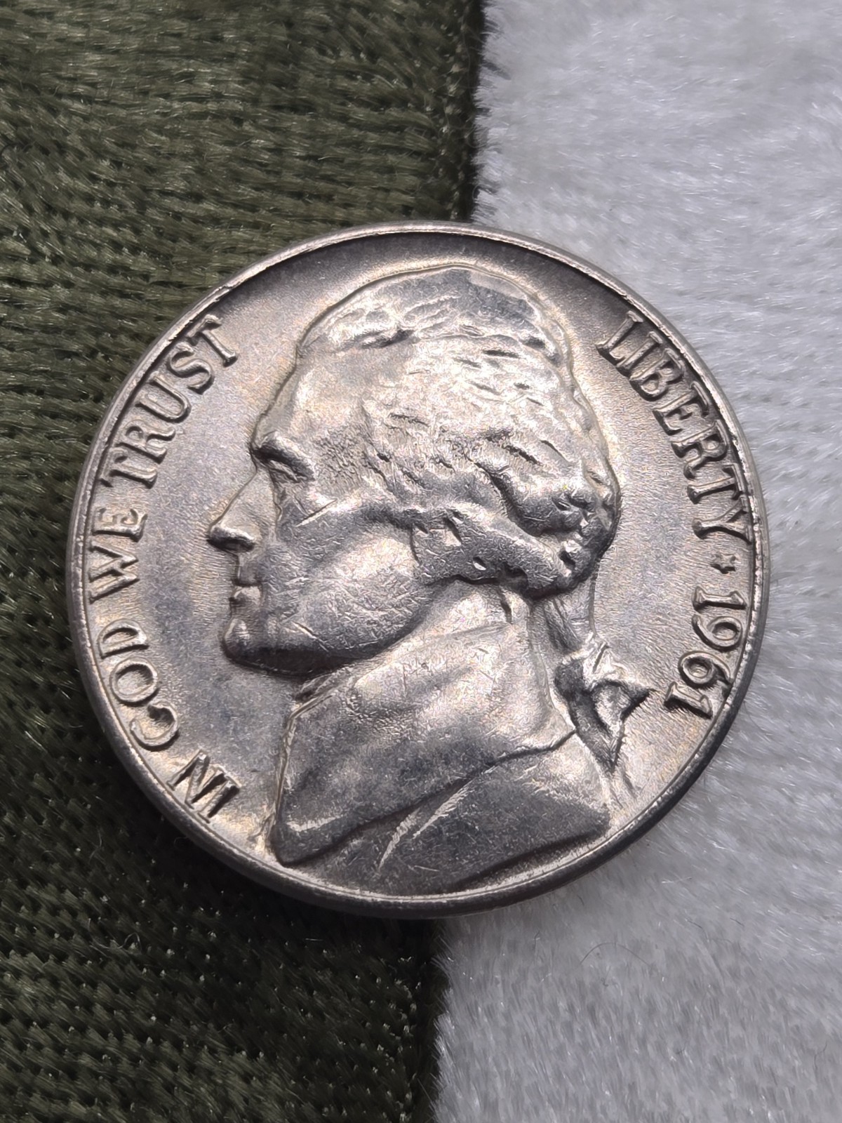 1961-D 5c Jefferson Nickel