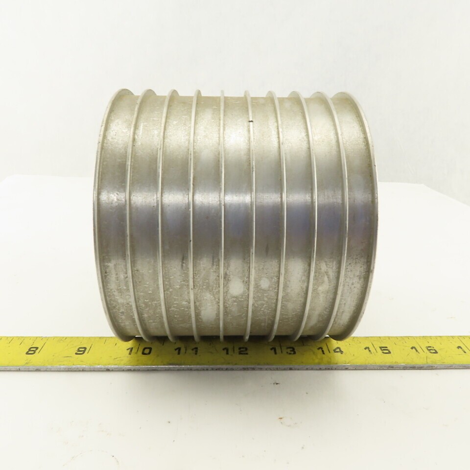 5-1/4" x 4-3/8" 9 Groove Textile Paper Strip Material Separating Sheave