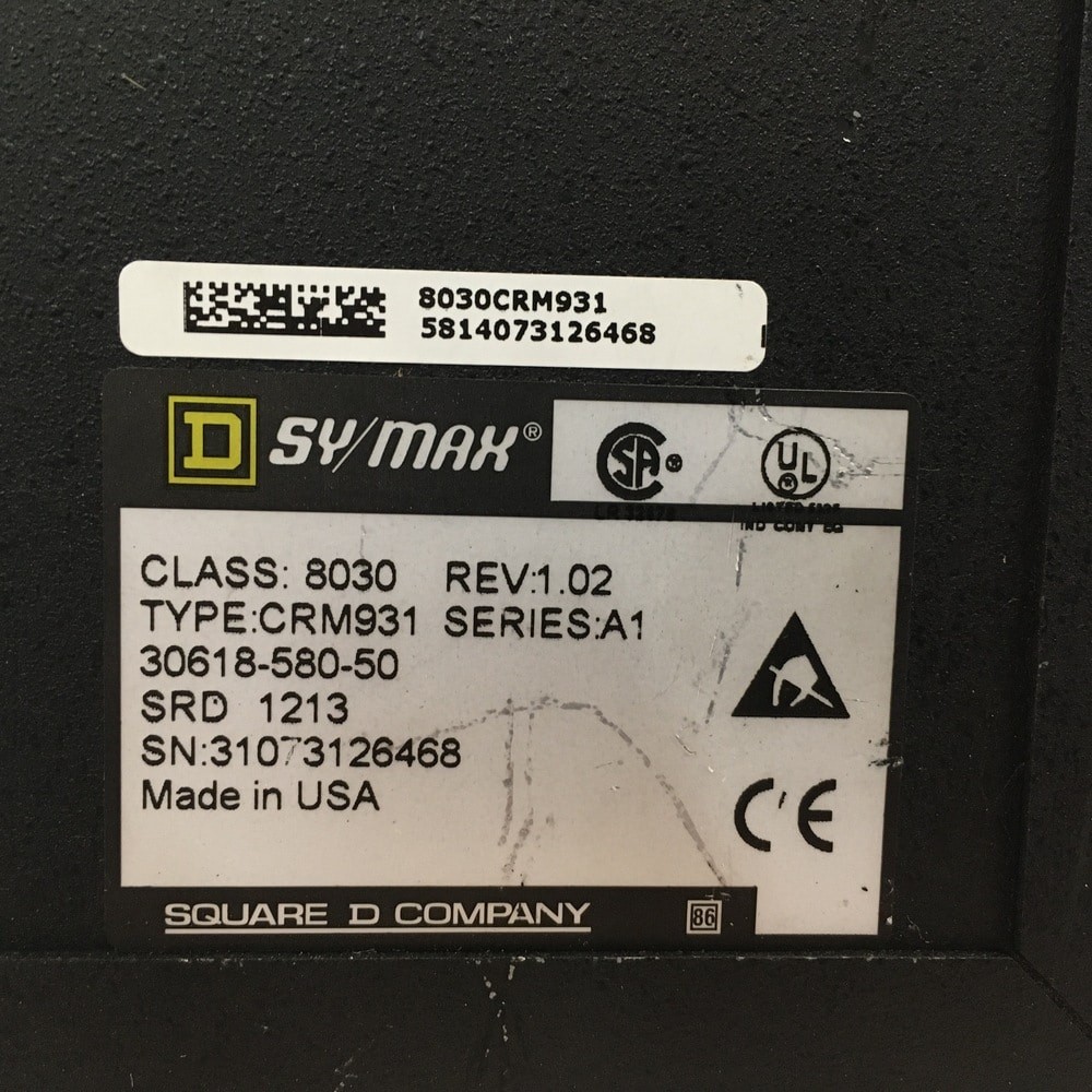 8030-CRM-931 | Symax | RIO Adapter Module, Used, A1