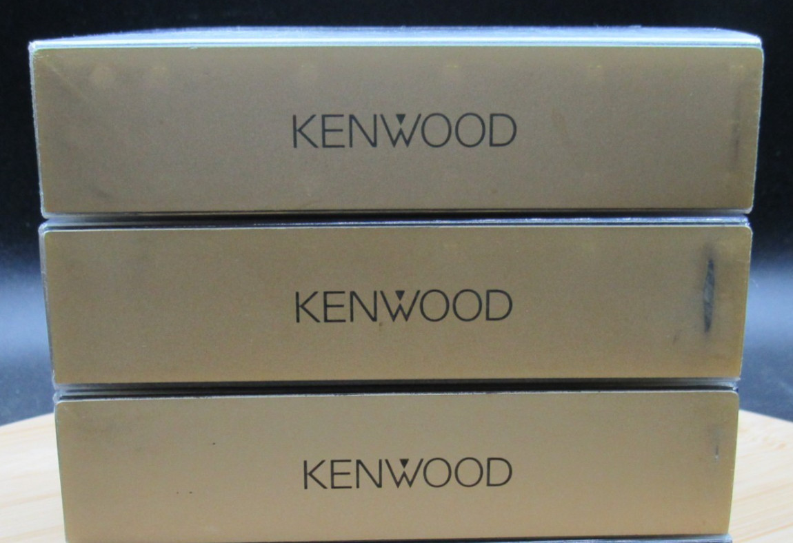 Lot of 3 Genuine Kenwood CDM-600 6-Disc Magazine Cartridges