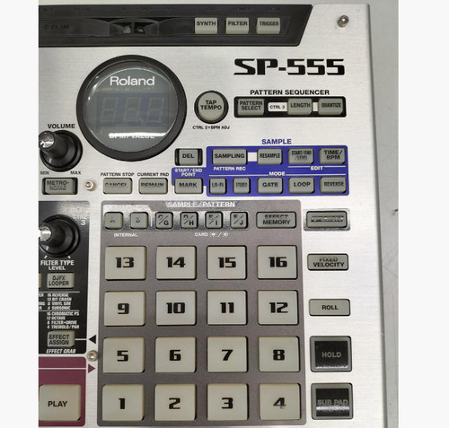 Roland SP-555 Performance Sampler DJ Groove Sampler from Japan