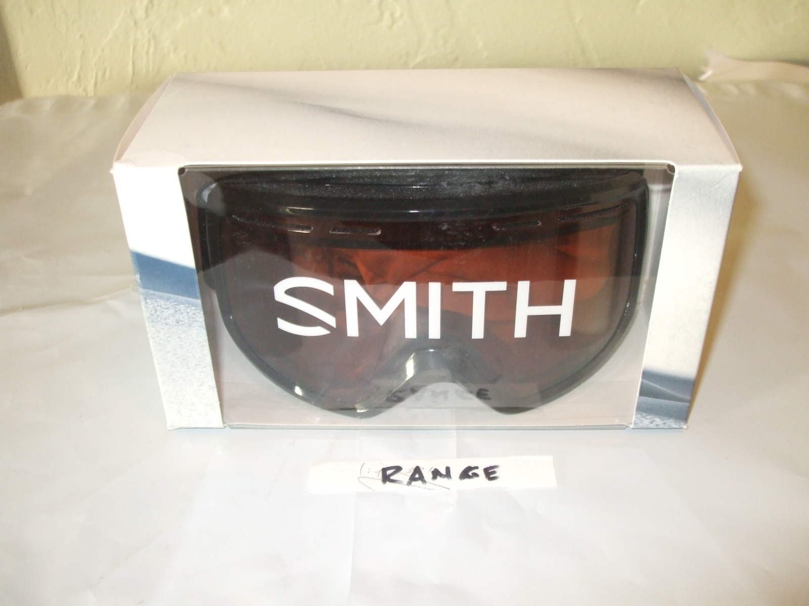Smith RANGE Goggles, Black, Fog-X RC36 Lens, Large
