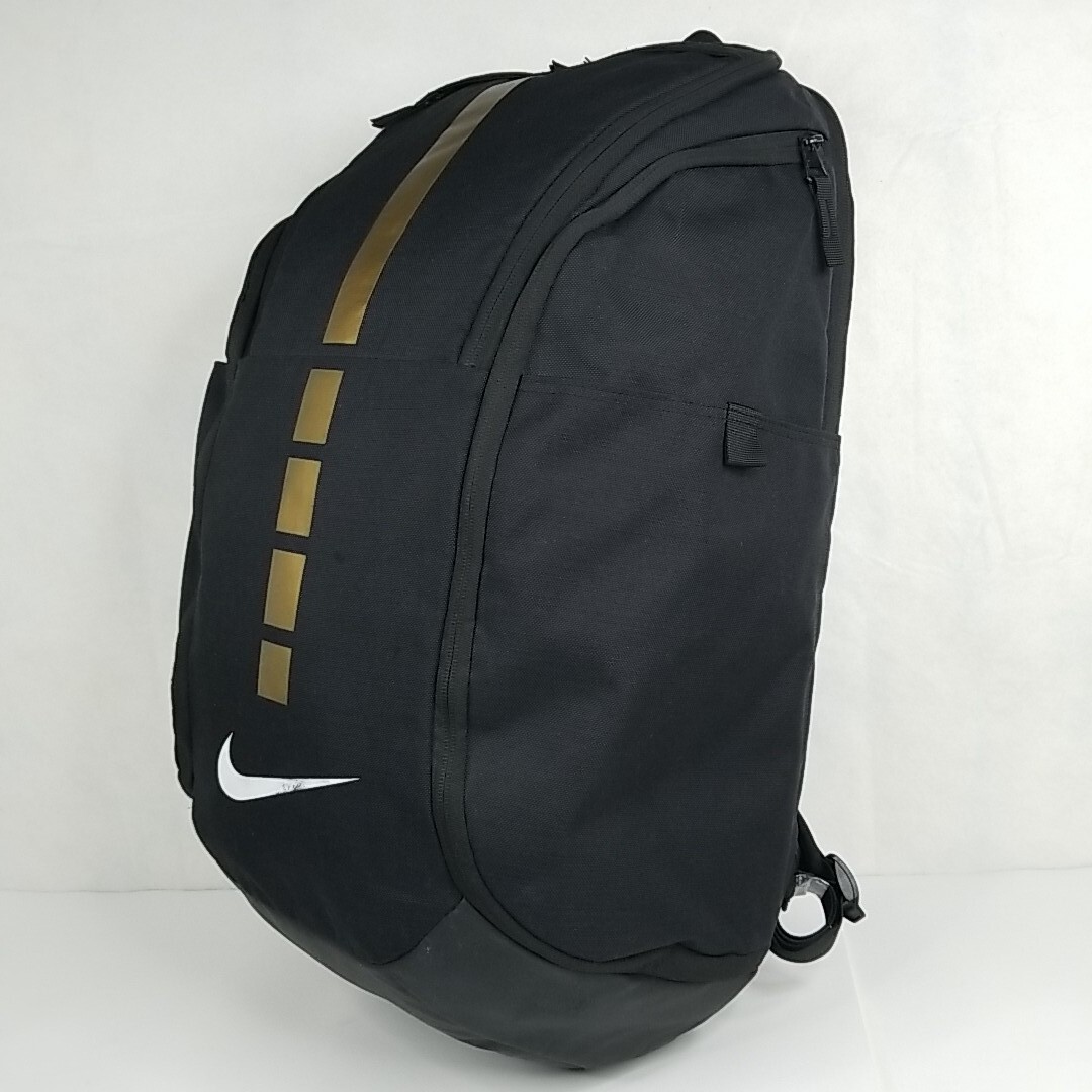 Nike Elite Hoops Pro Basketball 22" Backpack Black /Metallic Gold BA5554-010