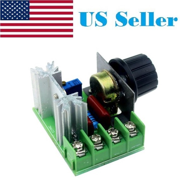 220V/110V 2000W Speed Controller SCR Voltage Regulator Dimming Dimmers
