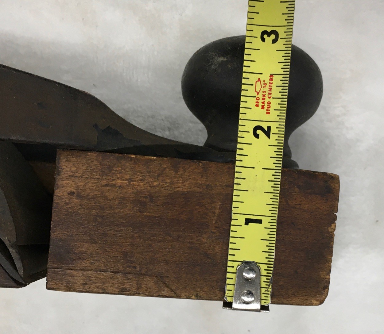 Transitional Wood Plane, 13” Long