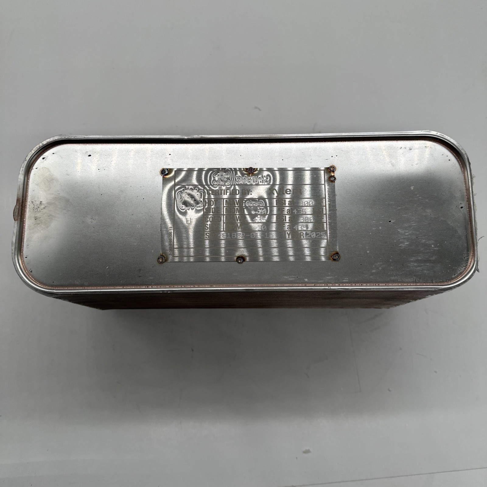 BELL & GOSSETT BP410-50-LCA Heat Exch,Braze Plate,900,000 BtuH 2NXR8