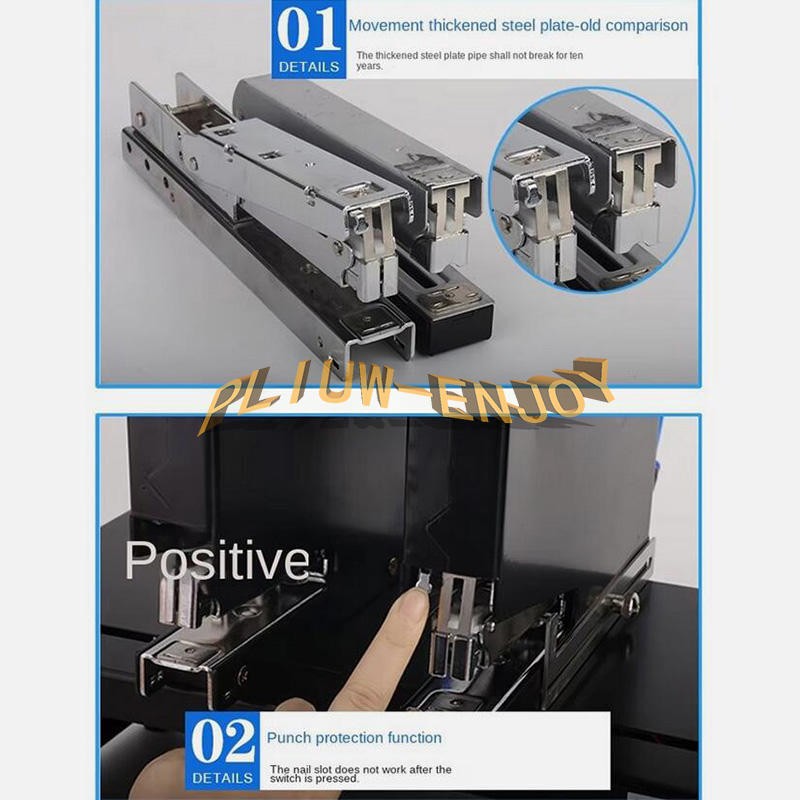 Three-head Pneumatic Stapler Electric Binding Machine Automatic Stapling Machine