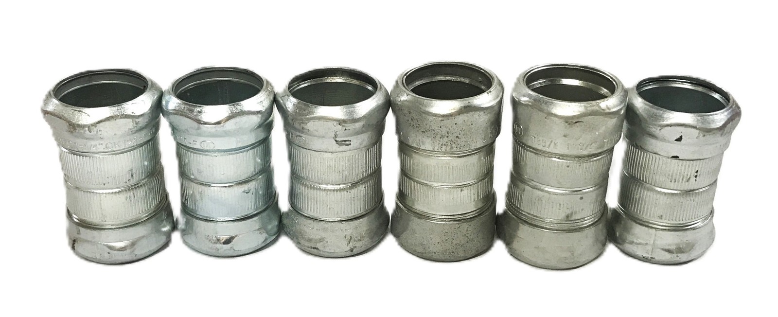 Multi-Brand 1-1/4 inch Conduit Compression Coupling TK114E/CK125F Lot of 6] NOS