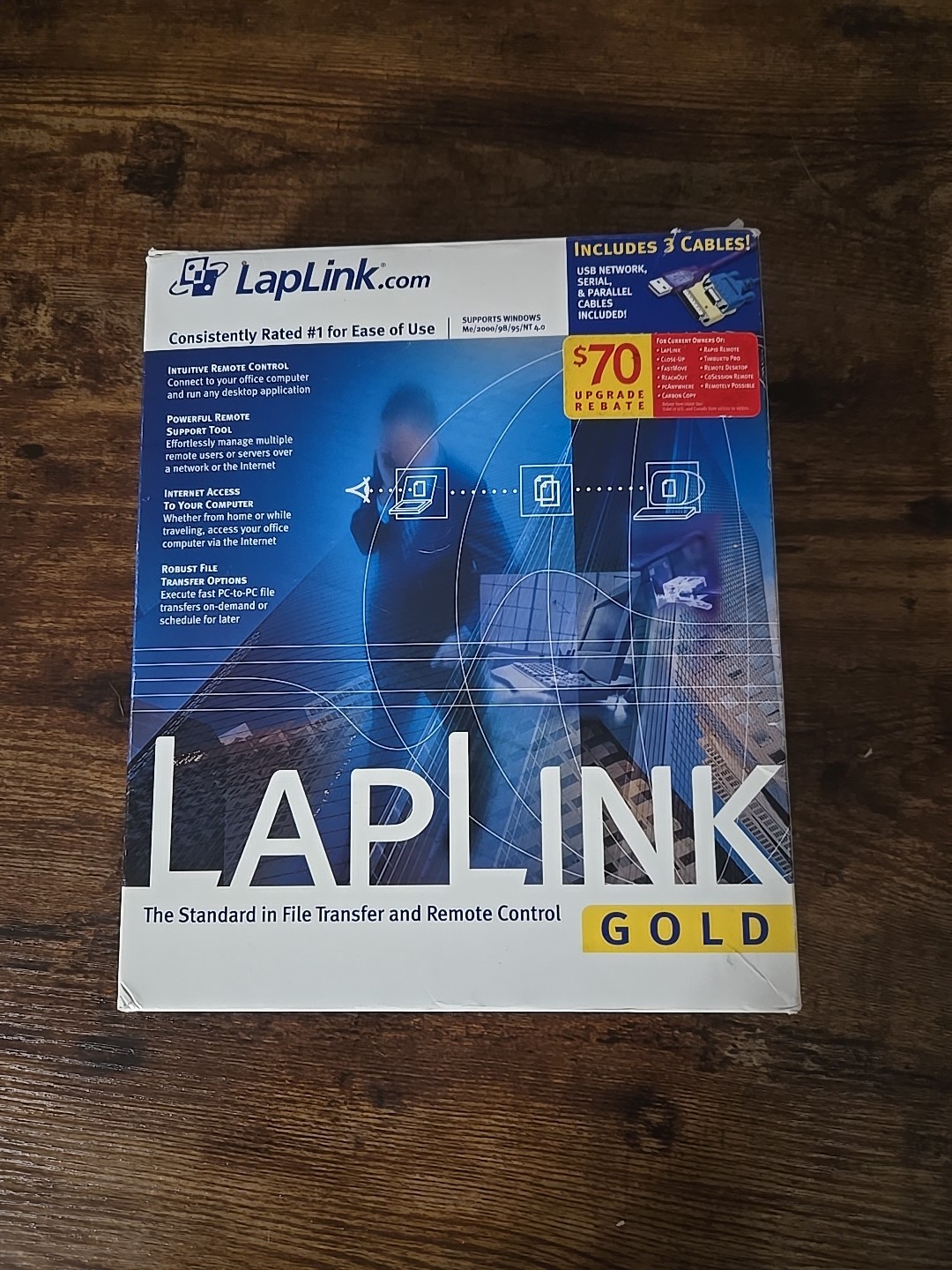 LAPLINK GOLD US LapLink Gold  Host/Remote For File Transfer / Remote Serial New