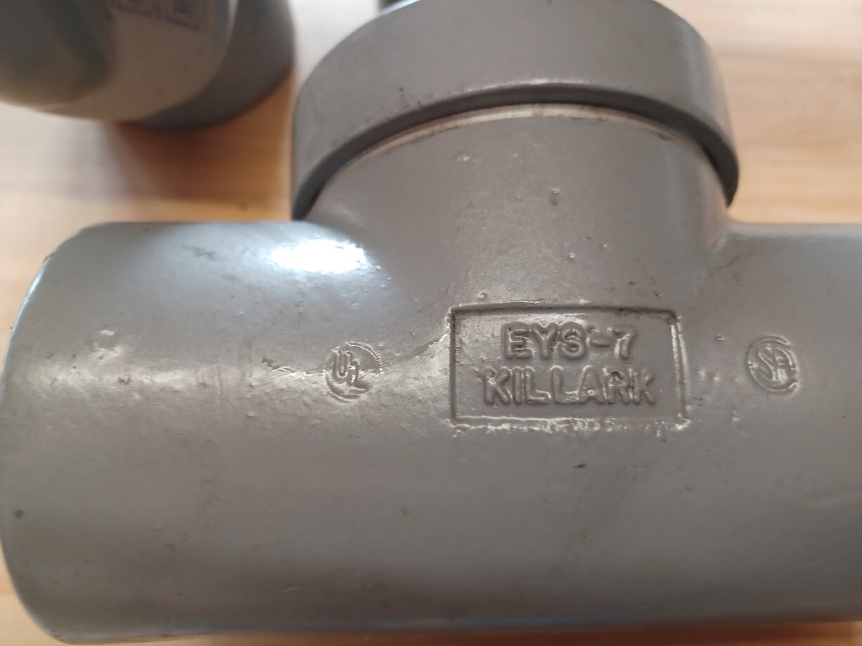 Killark EYS-7,  2-1/2" Seal Fitting Aluminum