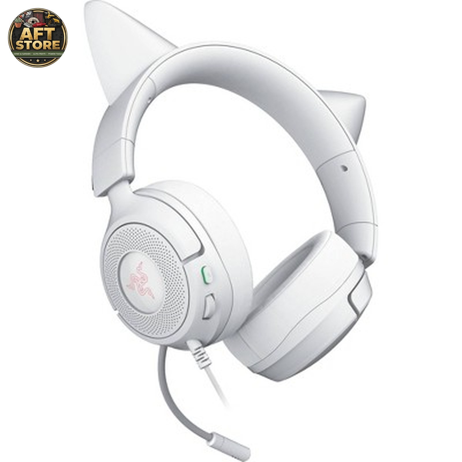 Razer Kraken Kitty V3 X Wired Gaming Headset - White