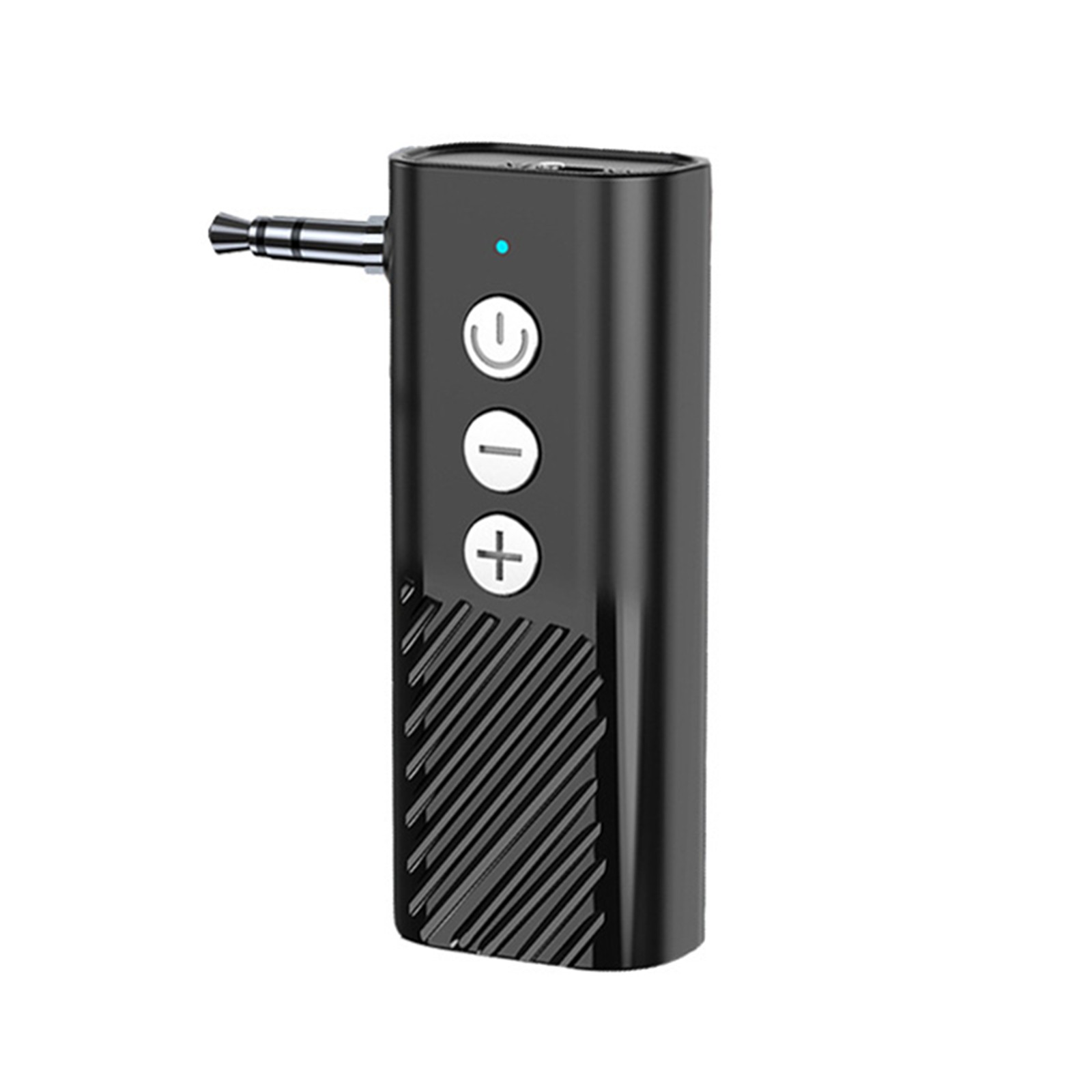 3-in-1 Wireless Bluetooth 5.3 Transmitter Receiver Adapter Audio ABS Black