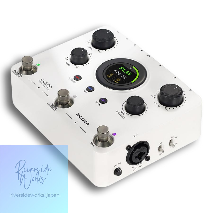 Mooer GL200 Stereo Looper Drum Machine Effect Pedal