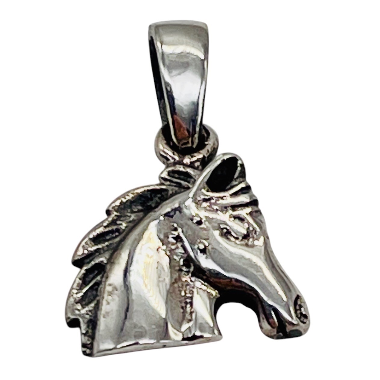 Pony Horse Sterling Silver Charm | 1/2" Long | Silver | 1 Pendant